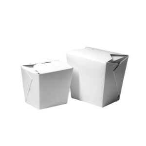 PLAIN WHITE FOOD PAILS