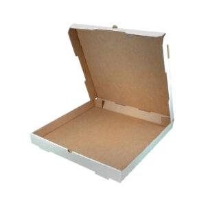 WHITE PIZZA BOXES