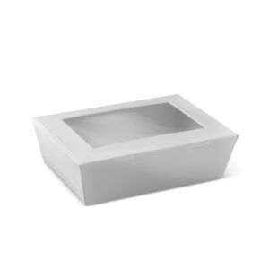 WHITE WINDOW LUNCH BOXES