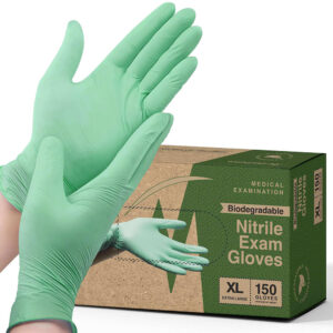BIODEGRADABLE NITRILE GLOVES