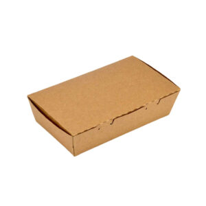 BROWN PLAIN LUNCH BOXES