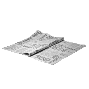 NEWS PRINT GREASE PROOF WRAPS
