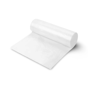 WHITE DUSTBIN BAGS