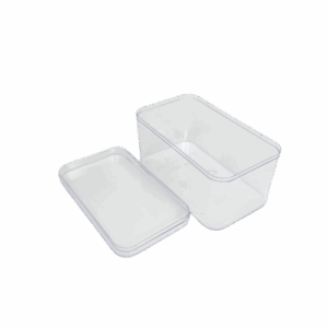 CLEAR ACRYLIC PLASTIC CAKE BOX